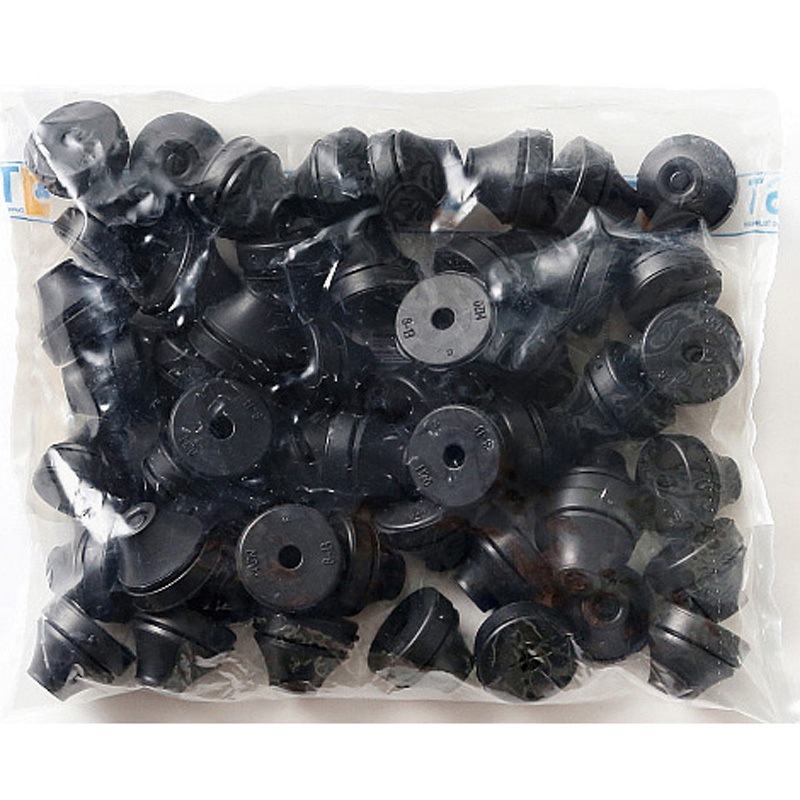 T-1458255-P50 ワンタッチグロメット 耐候タイプ (クロロプレンゴム製) LAMP(スガツネ工業) 幅25.5mm高さ20mm 1箱(50個) T-1458255-P50 8,698円