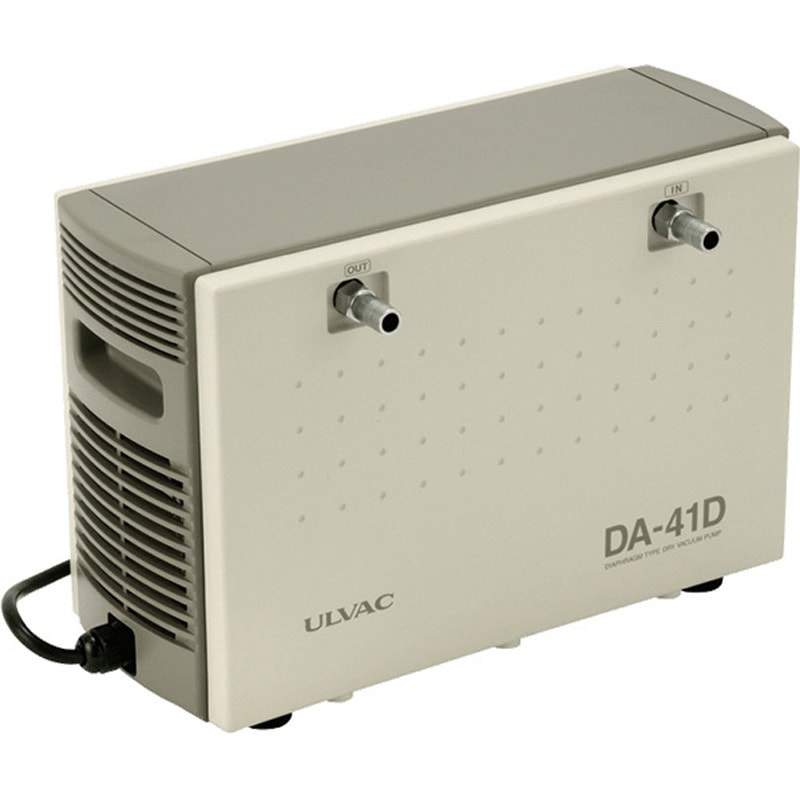 DA-41D 200V ダイアフラム型ドライ真空ポンプ 1段排気方式 ULVAC(アルバック) 電源単相100V   DA-41D 200V