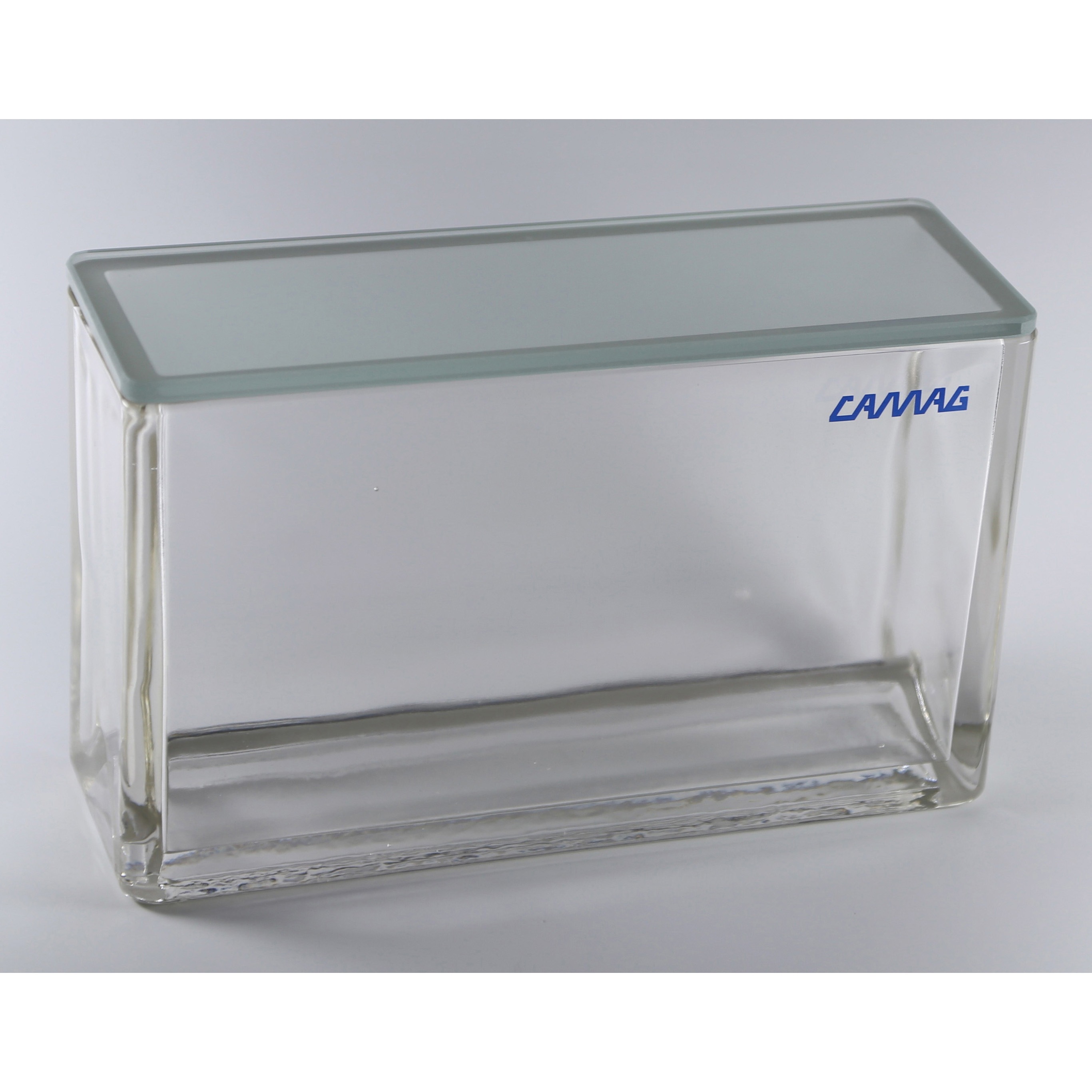 022-5253 二槽式展開槽 ガラスフタタイプ CAMAG(カマグ) 容量10mL 幅217mm奥行63mm高さ123mm 1個 022-5253