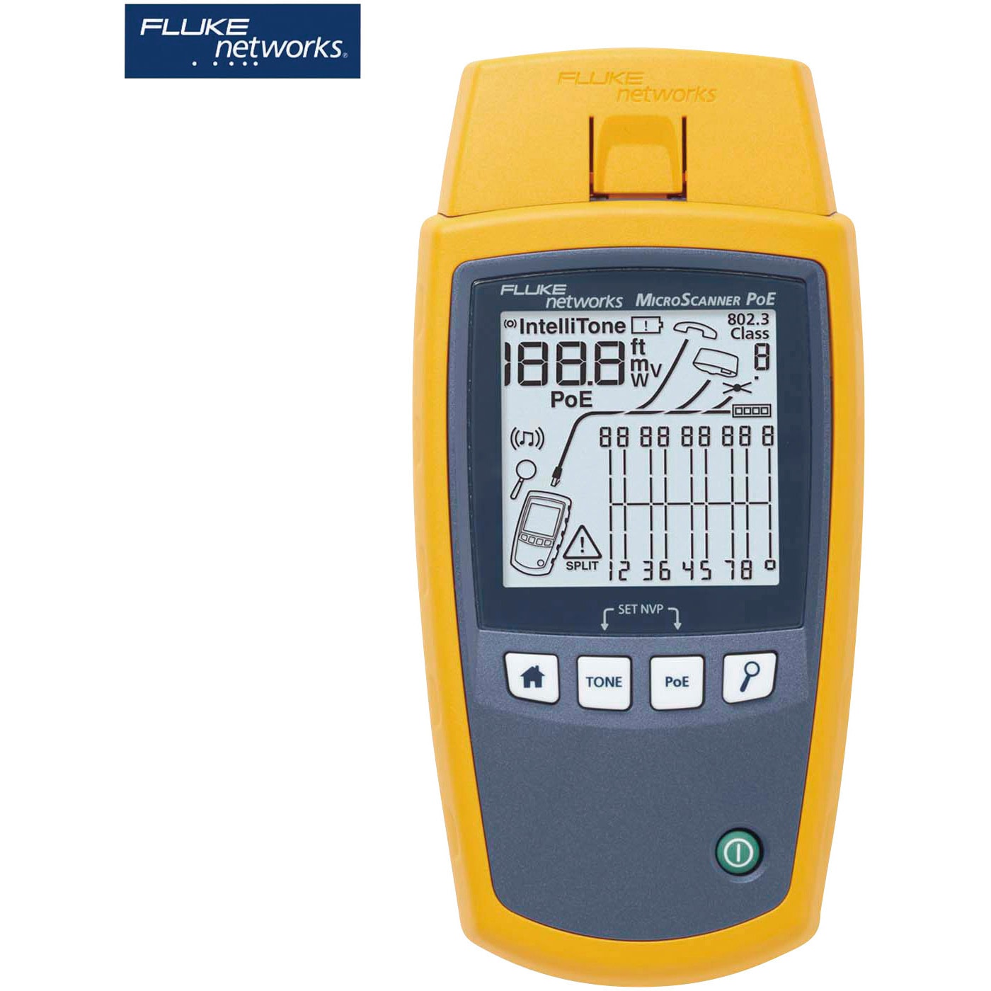 MS-POE POEケーブル・テスター MICROSCANNER 1台 Fluke Networks 【通販モノタロウ】