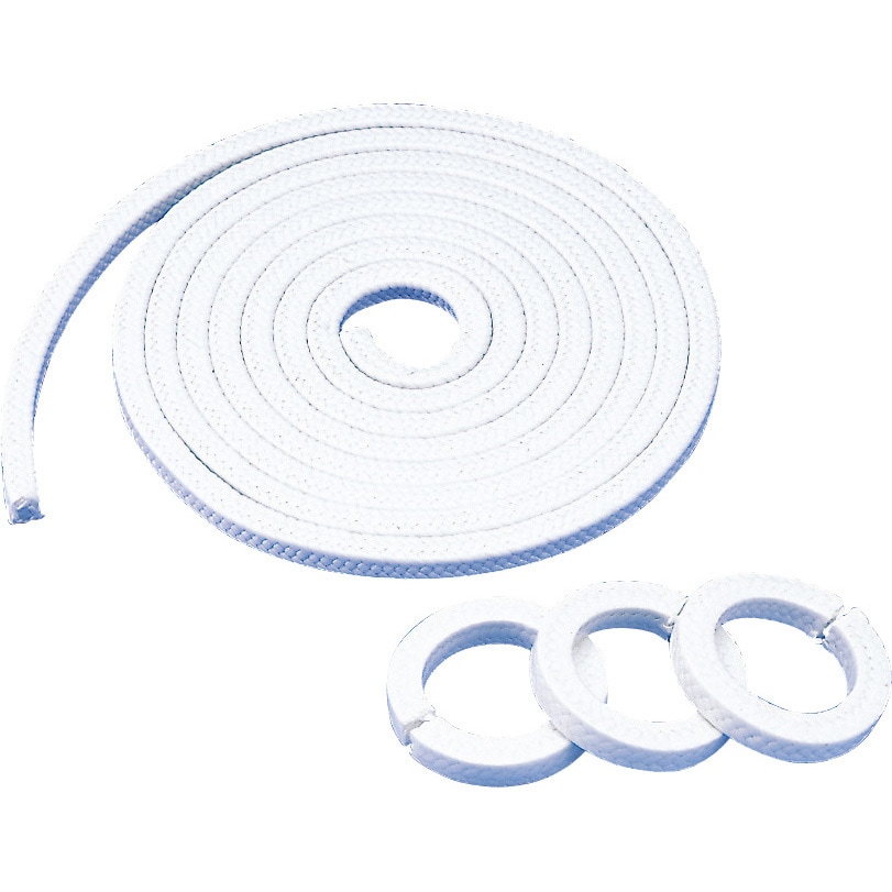 7202W-095030 グランドパッキン ケミカル流体万能 高周速回転軸用 日本バルカー 白色