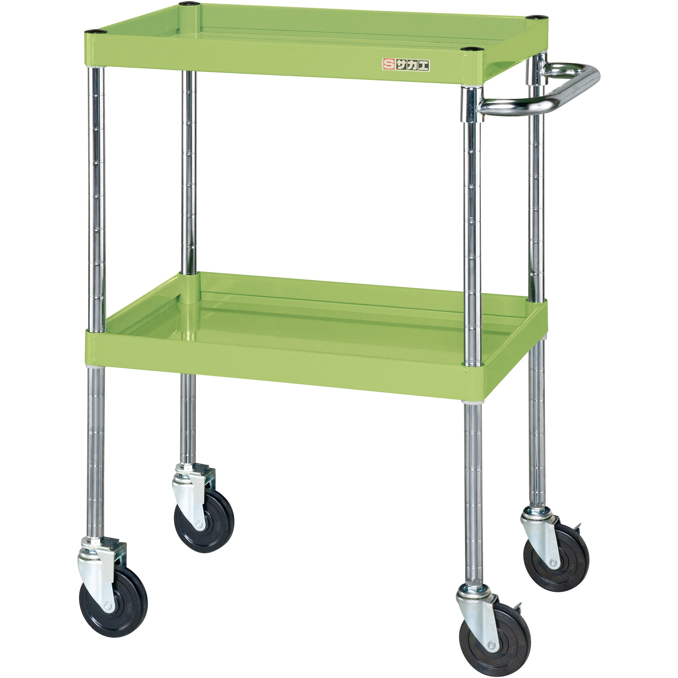 CSP-6082Y CSパールワゴン(中量タイプ/ゴム車/H880/2段/直進安定