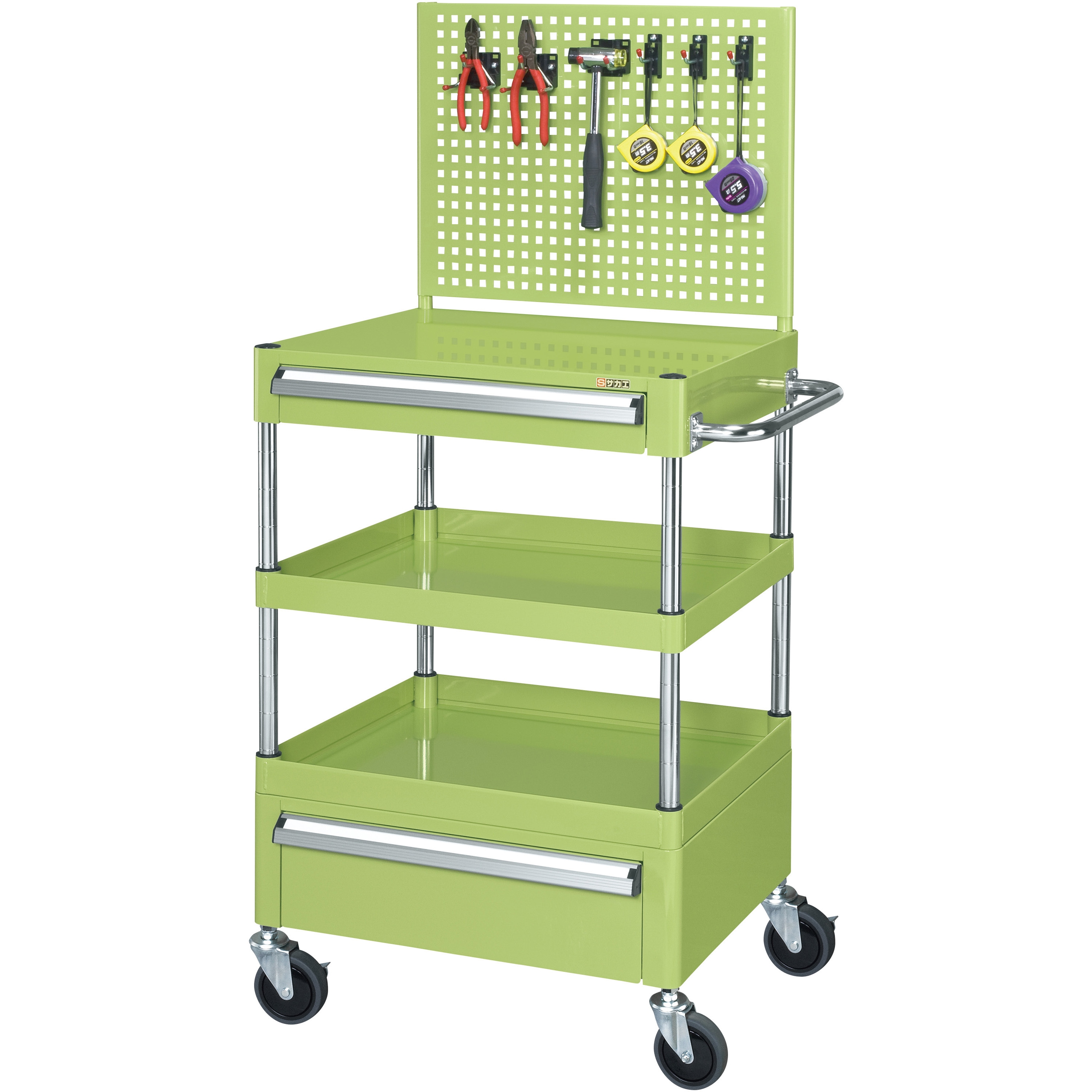 トラスコ中山(TRUSCO) ワゴン用キャビネット VL-2C トラスコ中山(TRUSCO) ワゴン用キャビネット VL-2C