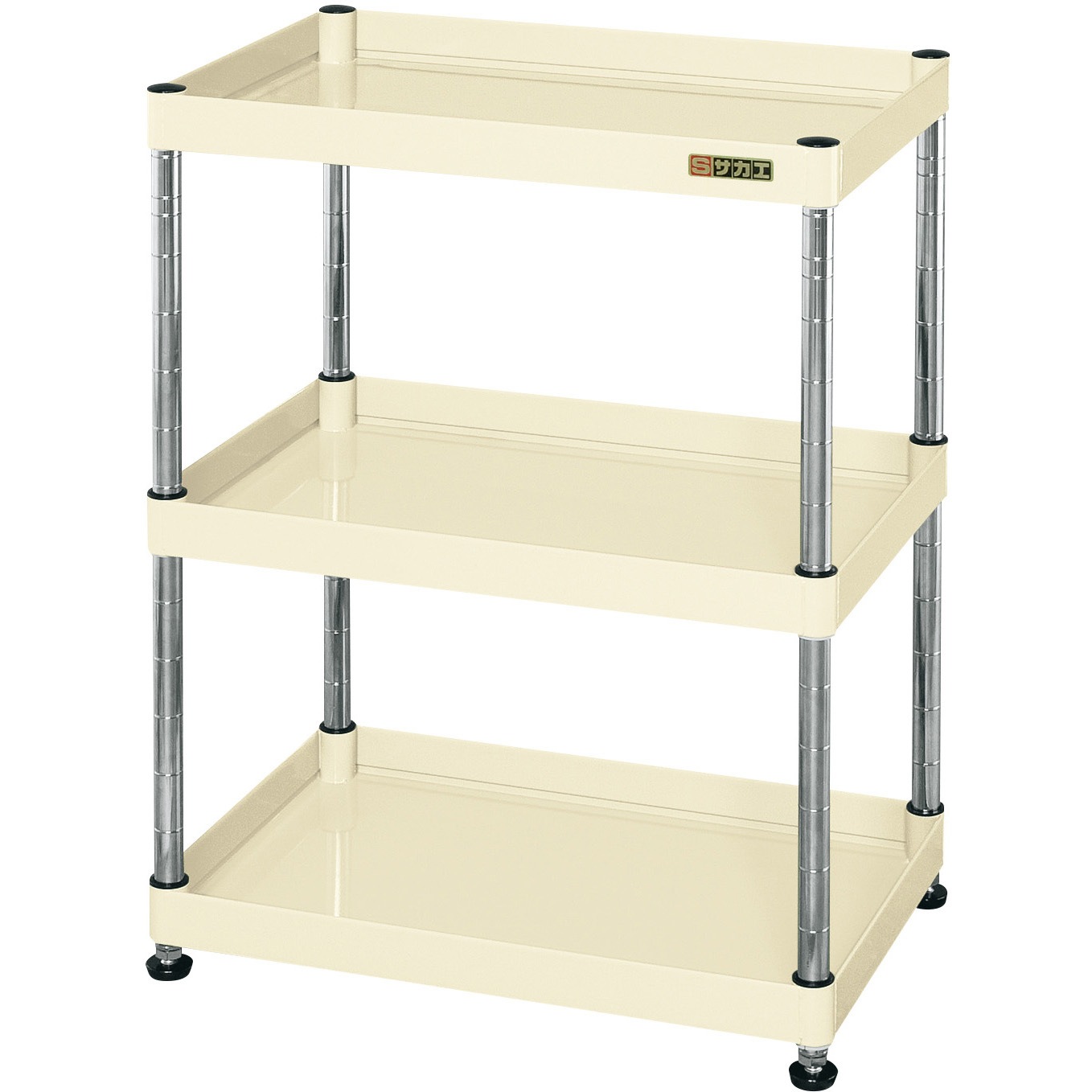 当店限定！店内3商品購入でP10倍／ サカエ CSP-7582SEW CSパールワゴン