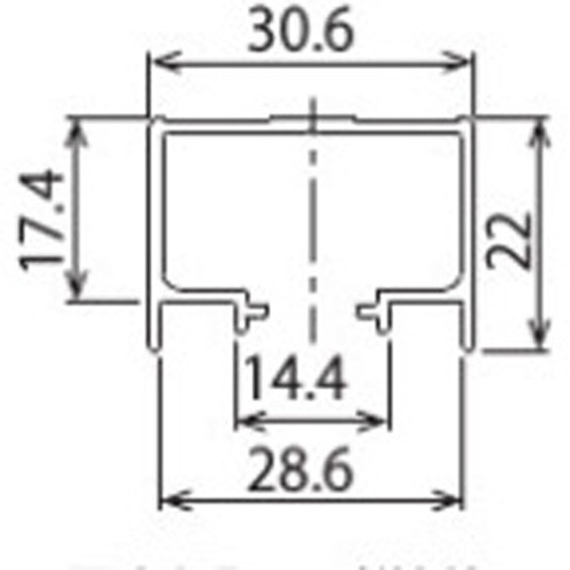 RA640003 HDC 上レール アシなし 1箱(10本) ムラコシ精工 【通販モノタロウ】
