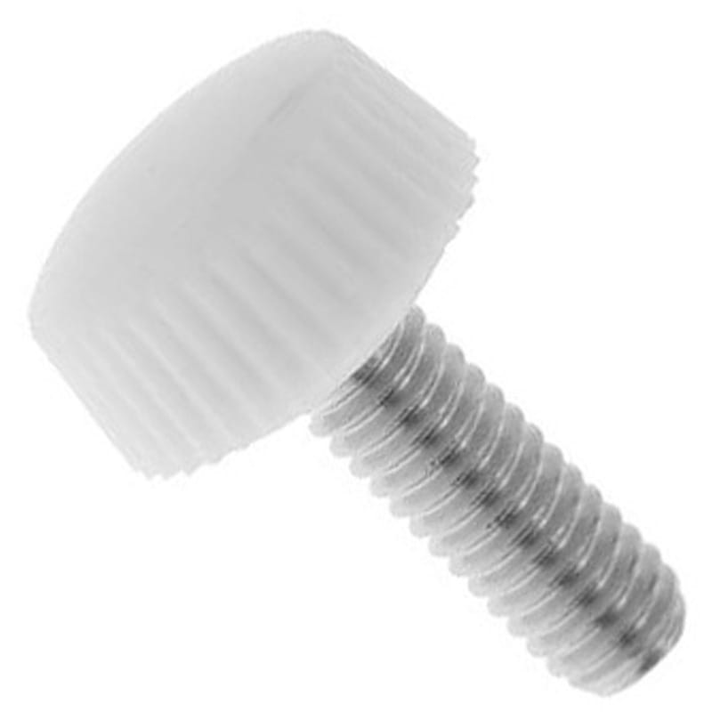 3X12 SUS ナイロンケショウネジNO1シロ 大阪魂 長さ12mm 1袋(25個