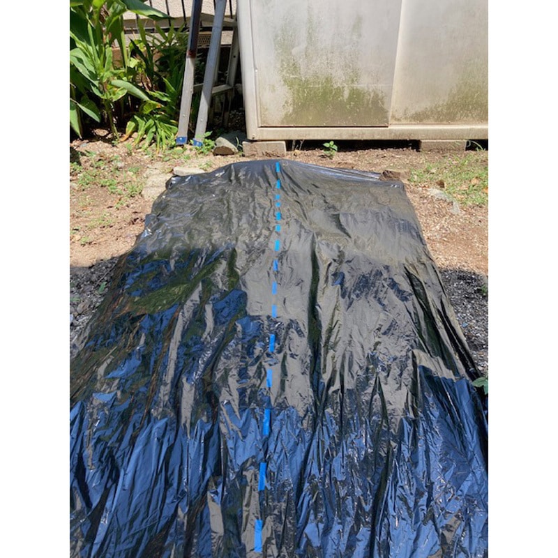 マルチシート 黒 センターライン入 モノタロウ 幅95cm長さ200m 1巻