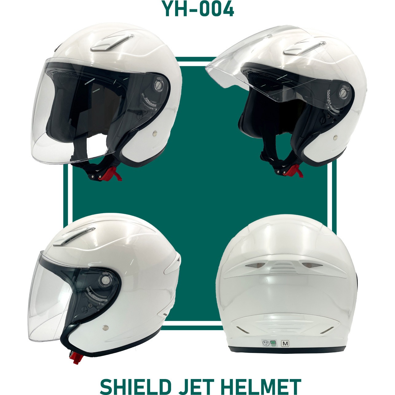 YH-004 ジェットヘルメット 山城 サイズL 【通販モノタロウ】