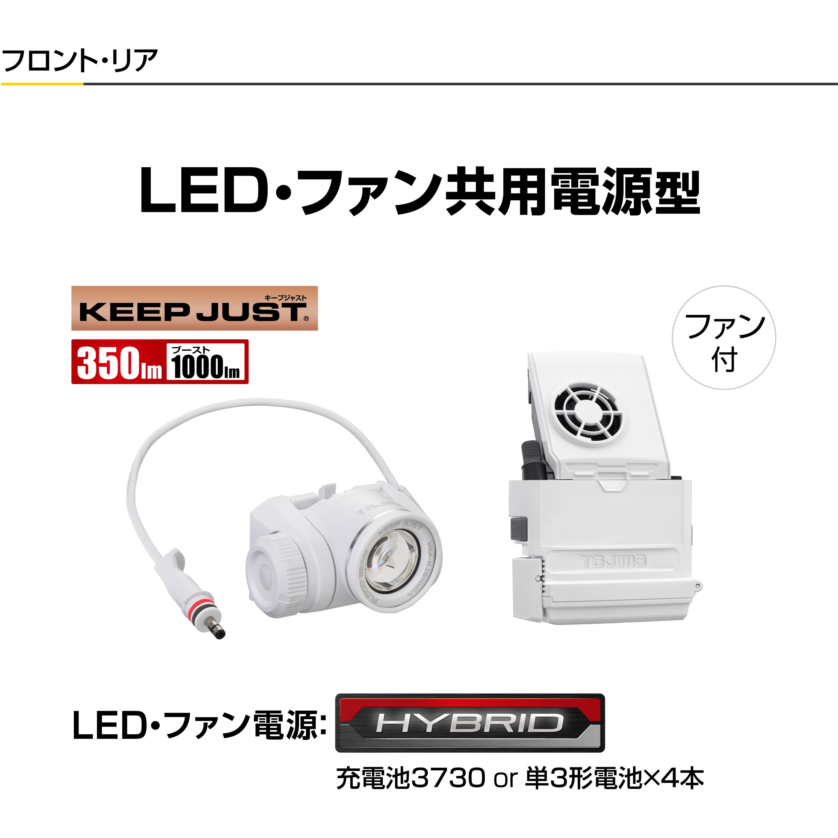 HSWSA1 セフメット(セフ取付溝付ヘルメット) アドバンスセット タジマ 