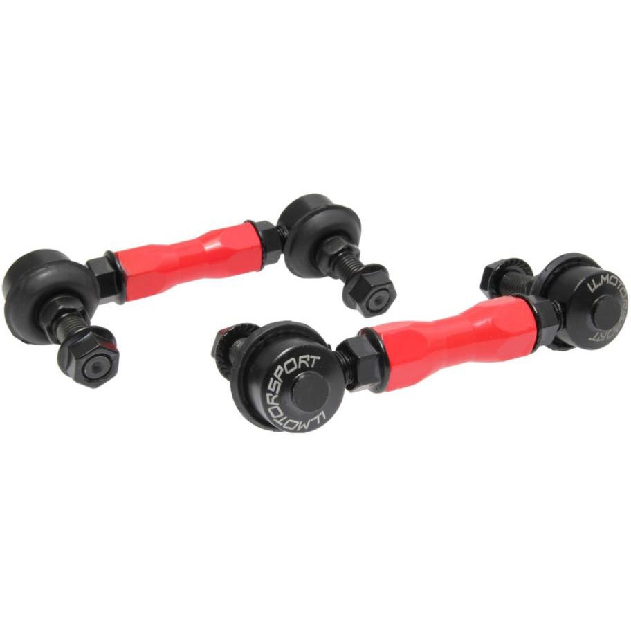 ND0-0985 スタビライザーリンク 全長調整式 左右セット レッド ND0-0985 1個 アイエルモータースポーツ 【通販モノタロウ】
