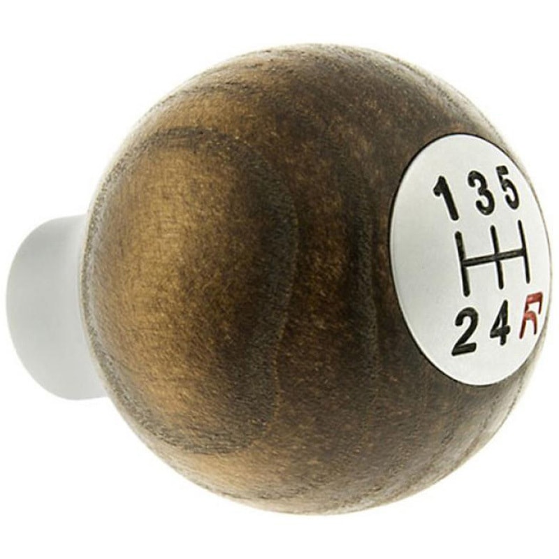 NAB-301387-E シフトノブ ボールタイプ アッシュウッド/シルバー 5速 NAB-301387-E 1個 アイエルモータースポーツ 【通販モノタロウ】