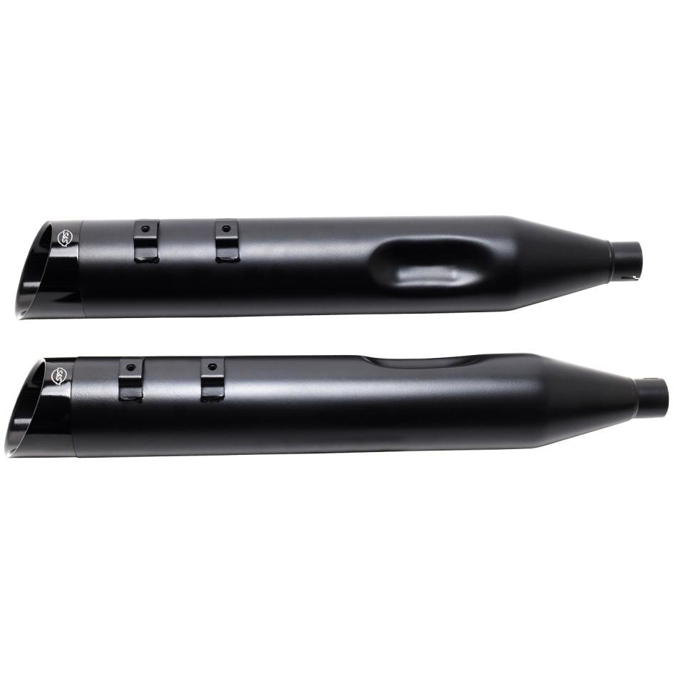 550-1016 スリップオン Mk45カットラス ブラック/ブラック 550-1016 1個 エスアンドエスサイクル 【通販モノタロウ】