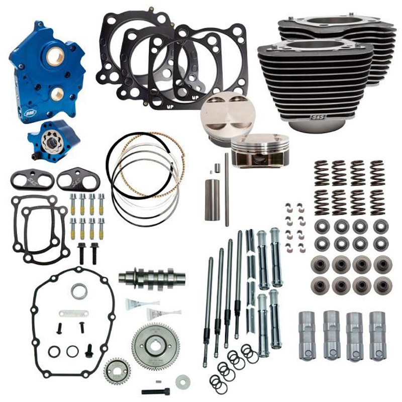 310-1104A 128 パワーパック W.ブラック/HL 310-1104A 1個 エスアンドエスサイクル 【通販モノタロウ】 260,910円