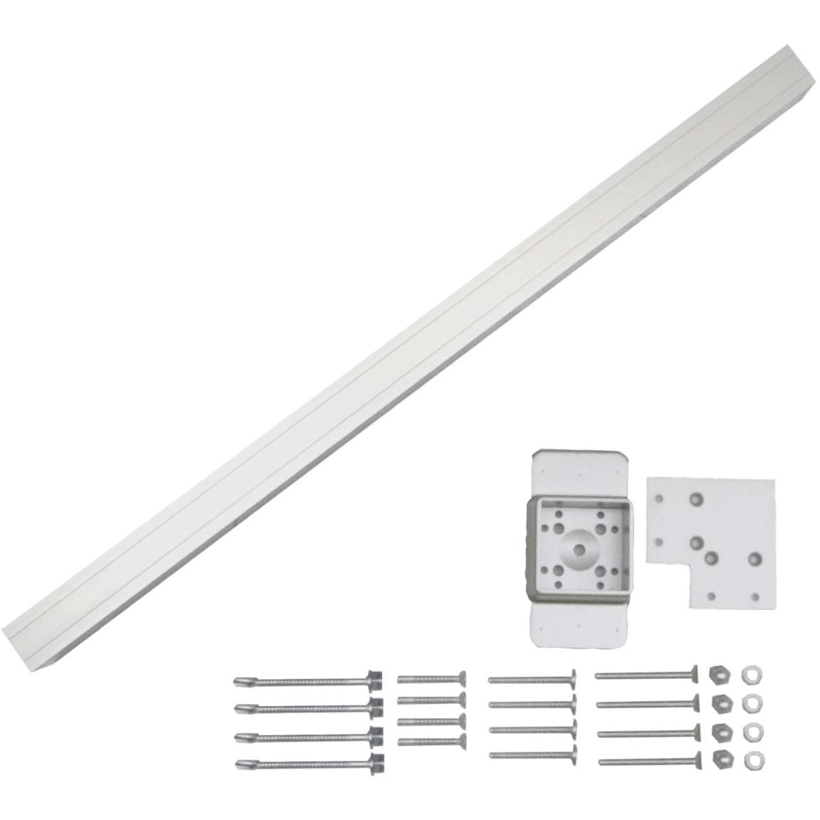 HFHCDB HCフェンス柱セット コーナー部用 フクビ化学 色DB