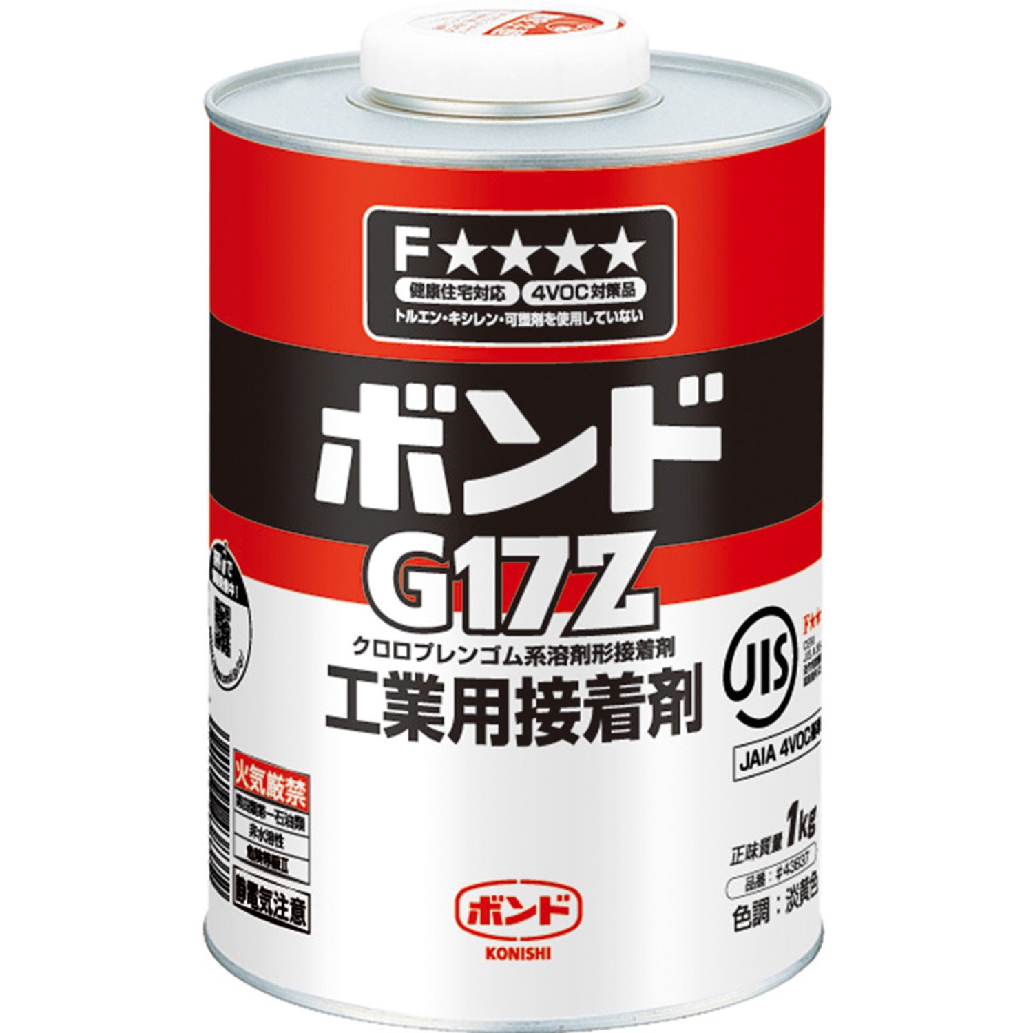 43837 速乾ボンド G17Z 1箱(1kg×12本) コニシ 【通販モノタロウ】