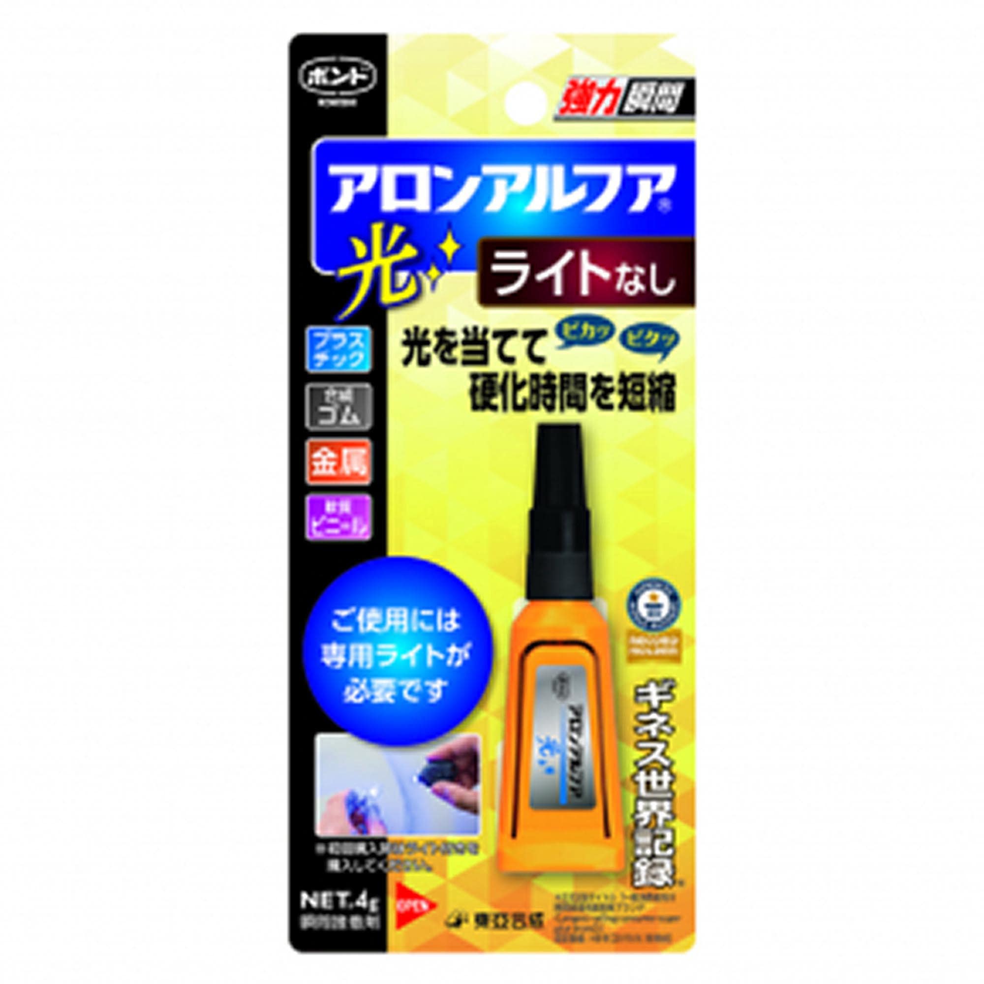 6118 ボンド アロンアルフア光 ライトなし 1箱(4g×30個) コニシ 【通販モノタロウ】