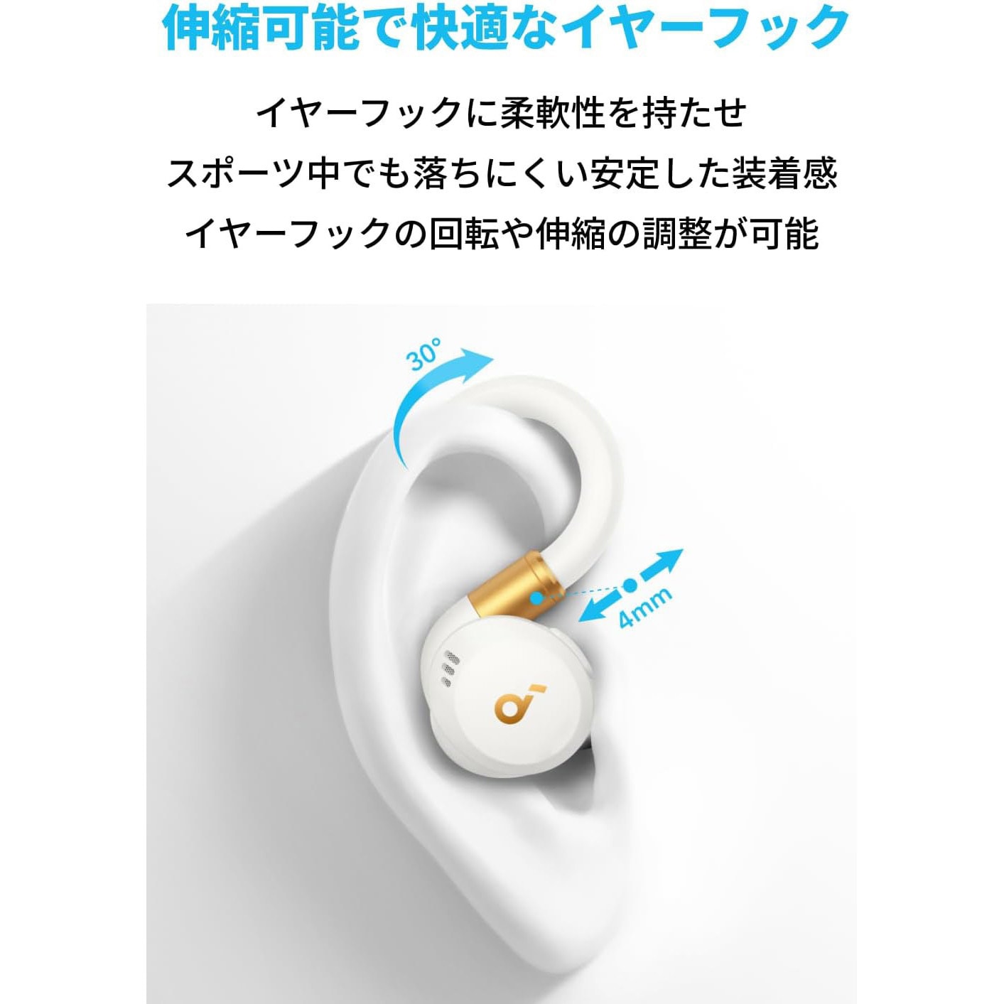 A3968Z21 Soundcore Sport X20 Soundcore ホワイト色 A3968Z21 【通販
