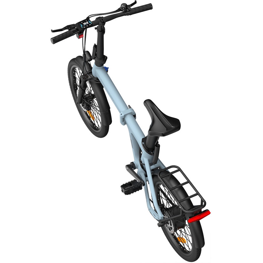AIR-20-PRO-TC-BL 防災サイクル 20型 自動2段変速機能付き折りたたみ 