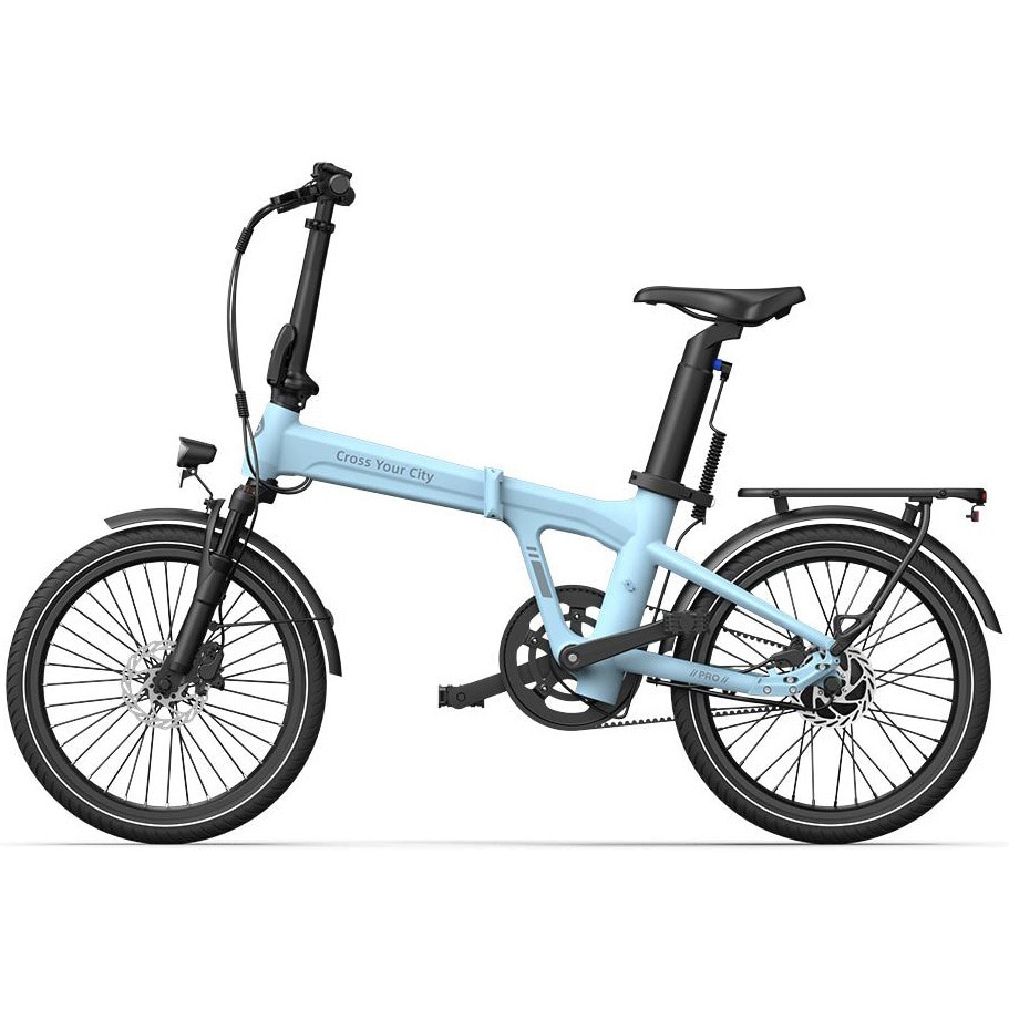 AIR-20-PRO-TC-BL 防災サイクル 20型 自動2段変速機能付き折りたたみ