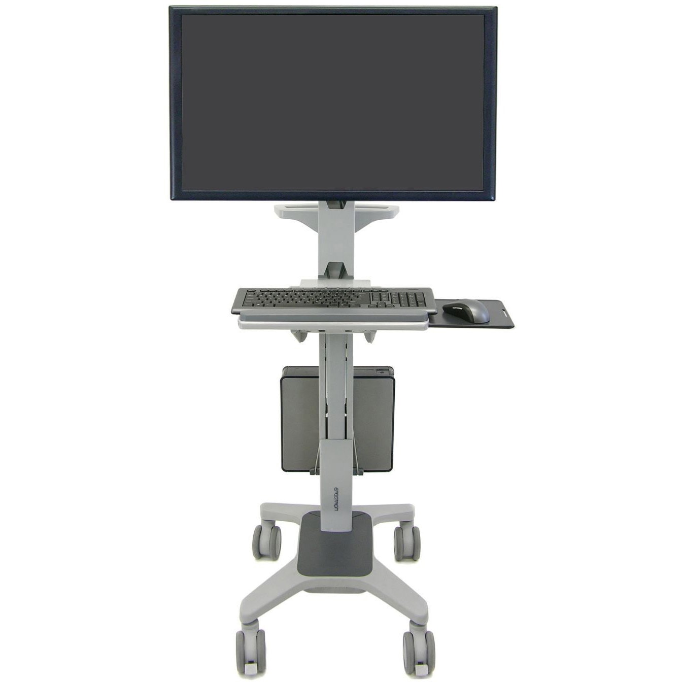 24-189-055 エルゴトロン Neo-Flex ワイドビュー ワークスペース グレー 42インチ(7.3～22.7kg)まで VESA規格対応 1個 ERGOTRON(エルゴトロン) 【通販モノタロウ】