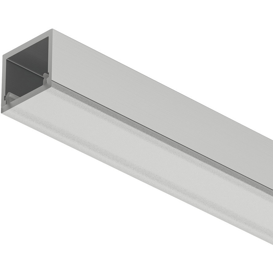 833.95.732 プロファイル 2101 3.0m 【ハーフェレLEDライト Loox5】 ハーフェレ シルバーアルマイト色 長さ3，000mm 7,566円