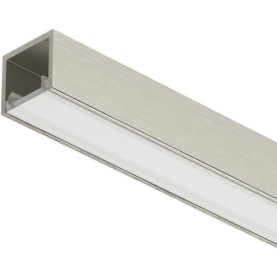 833.95.763 プロファイル 2102  3.0m 【ハーフェレLEDライト Loox5】 ハーフェレ ステンレスヘアライン色 長さ3，000mm