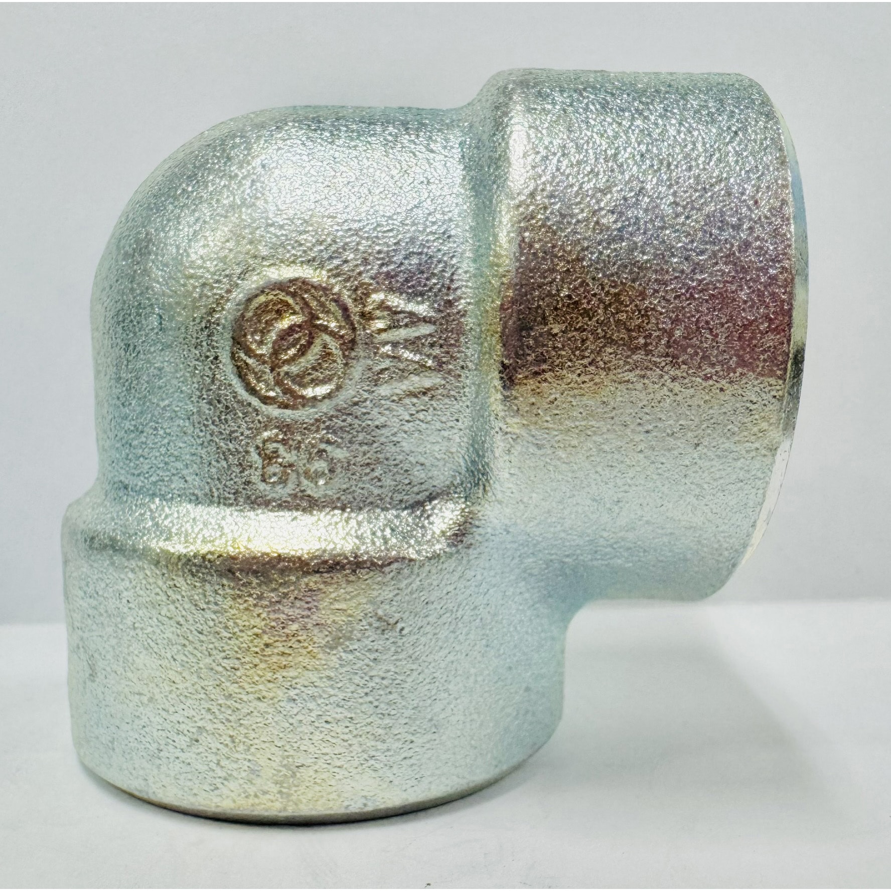 SW90E-15A-S80 鍛鋼製差し込み溶接式管継手 白 90°エルボ 1個 藤井高圧