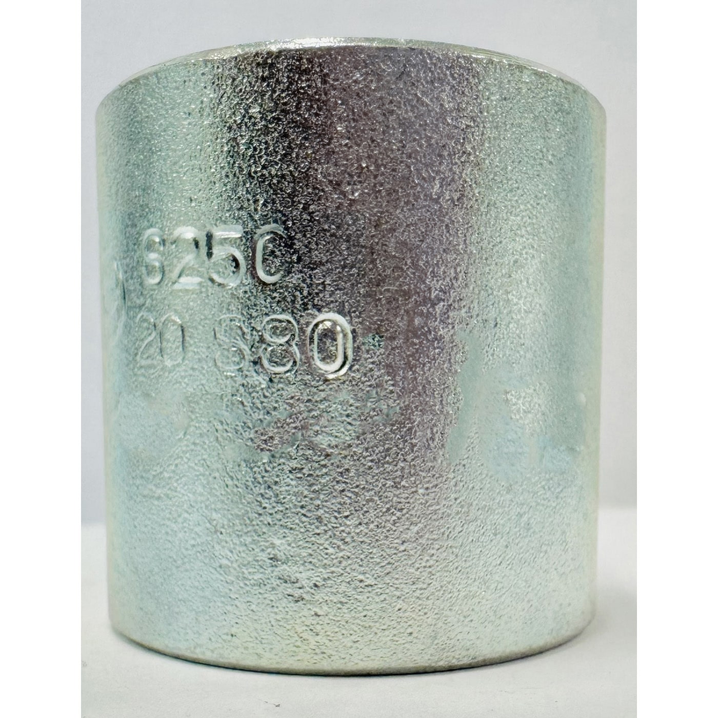 SWHC-20A-S80 鍛鋼製差し込み溶接式管継手 白 ハーフカップリング 1個 