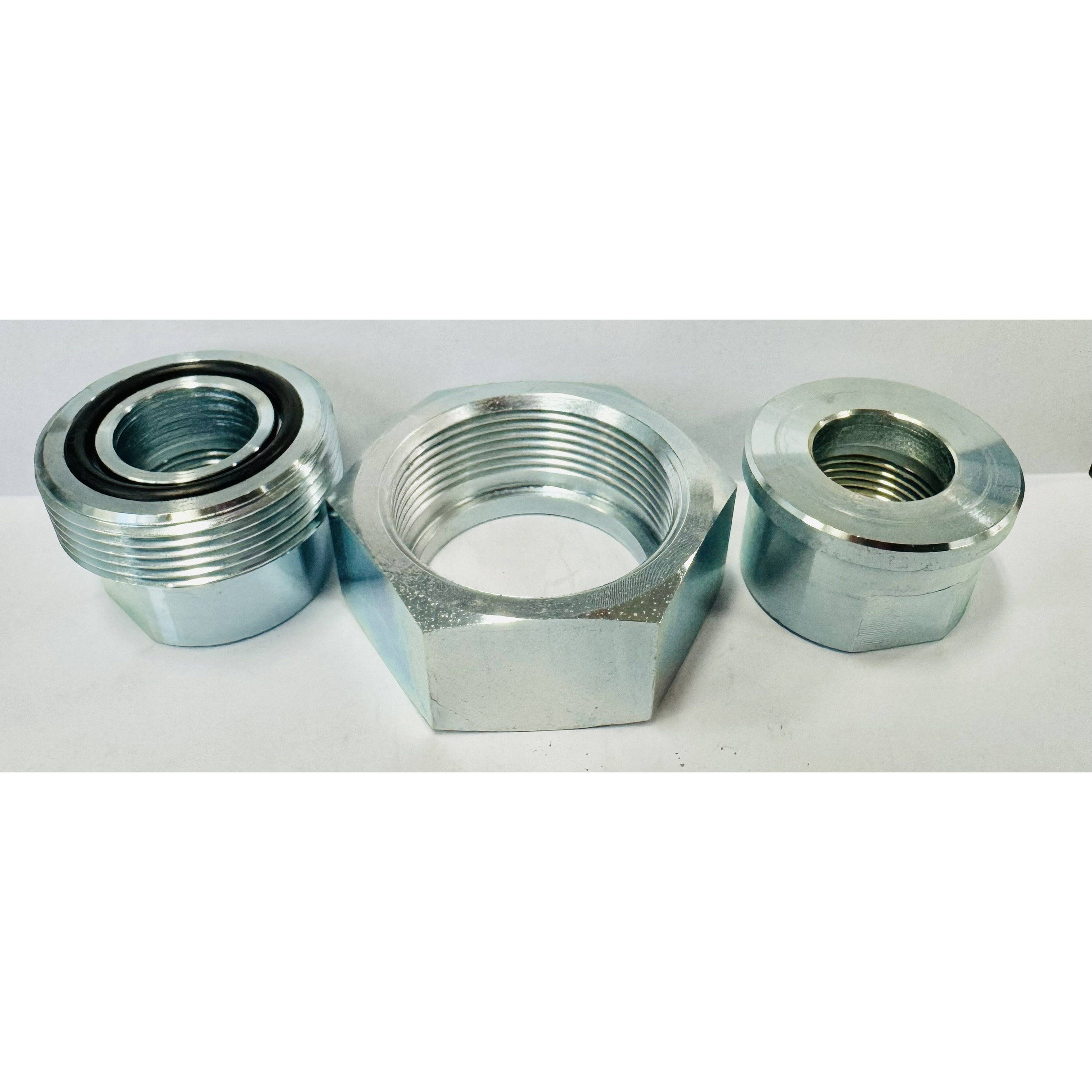 PT-OU-20A 鍛鋼製ねじ込み式管継手 白 ユニオン (Oリング式) 1個 藤井