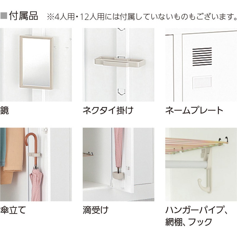 値下げ UCHIDA ロッカー 棚 品名360 JOIFA503 5-860-0241 システムロッカー NS 内田洋行 人数4人用 内筒交換錠 5-860