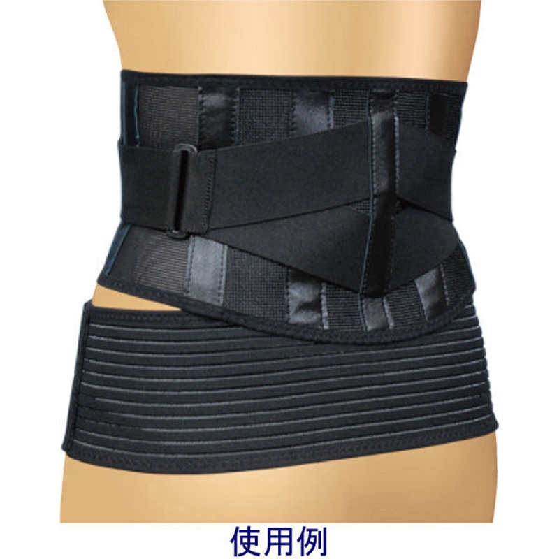 山田式 腰らくらくコルセット 骨盤ベルト付L 1個 (メッシュタイプ) 4個セット 山田式腰椎コルセットＷ加圧ベルトＭ 1個入 山田式 腰らくらく