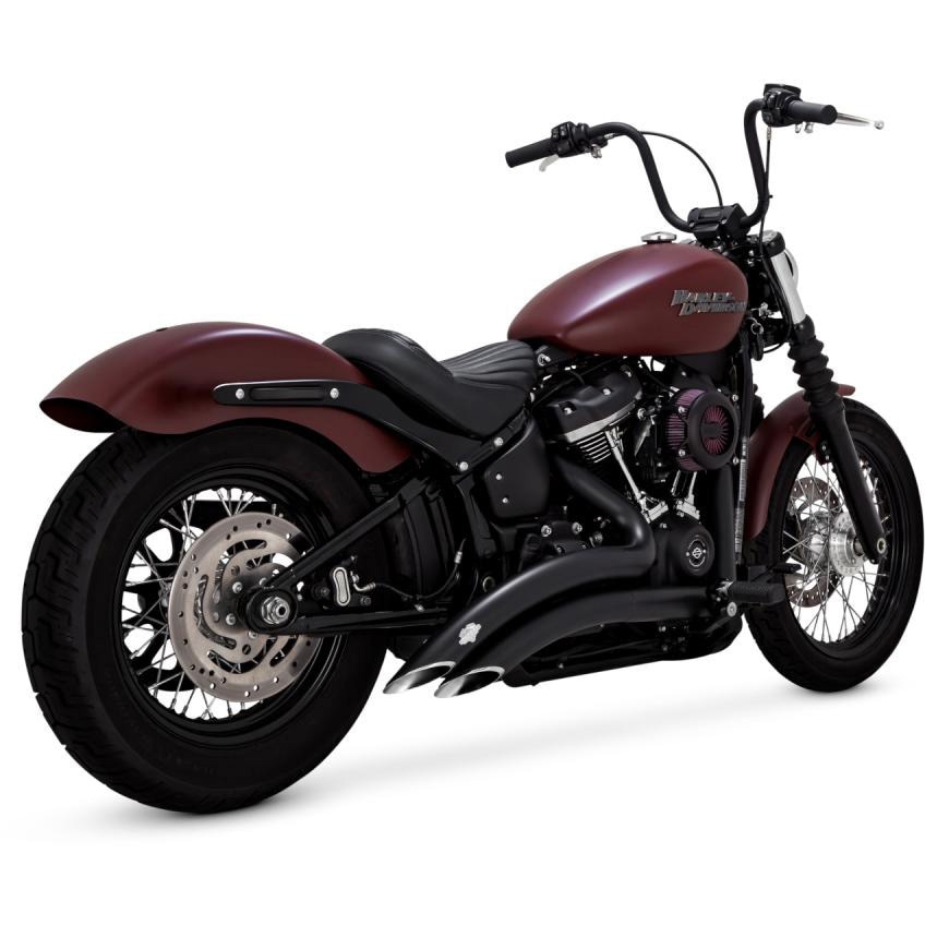 1800-2568 BigRadius 2-2 PCX ビッグラディウス ブラック マフラー 1800-2568 Vance&Hines フルエキゾーストタイプ スチール