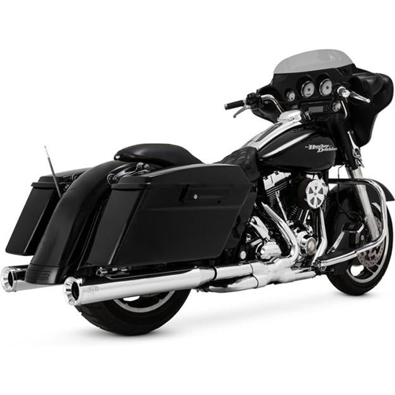 1801-0898 Eliminator400 エリミネーター スリップオン クローム マフラー 1801-0898 Vance&Hines 適合ツーリングファミリー(95-16)