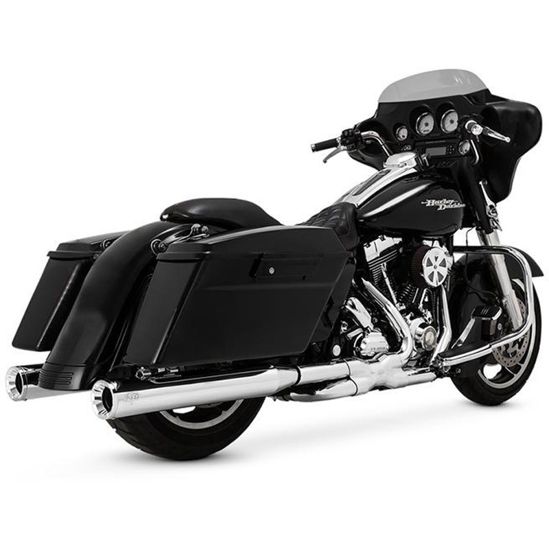 1801-1066 Eliminator400 エリミネーター スリップオン クローム マフラー 1801-1066 Vance&Hines 適合ツーリングファミリー(17-20)