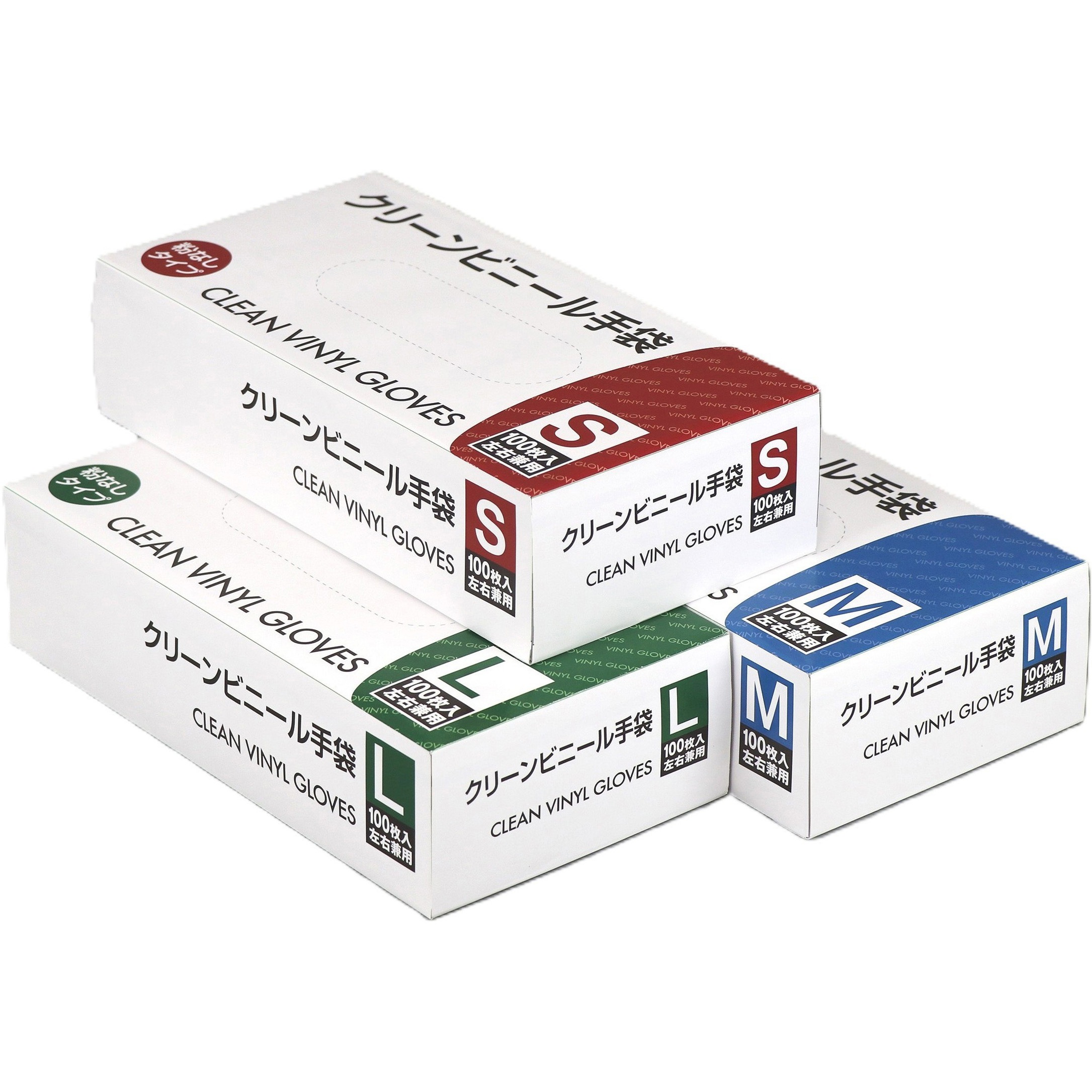 CP-002 クリーンビニール手袋(粉なし) MISM 塩化ビニル樹脂製 【通販