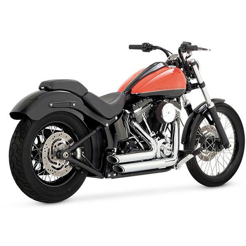 1800-2597 ShortShots Staggered PCX ショートショットスタッガード クローム マフラー 1800-2597 Vance&Hines フルエキゾーストタイプ スチール
