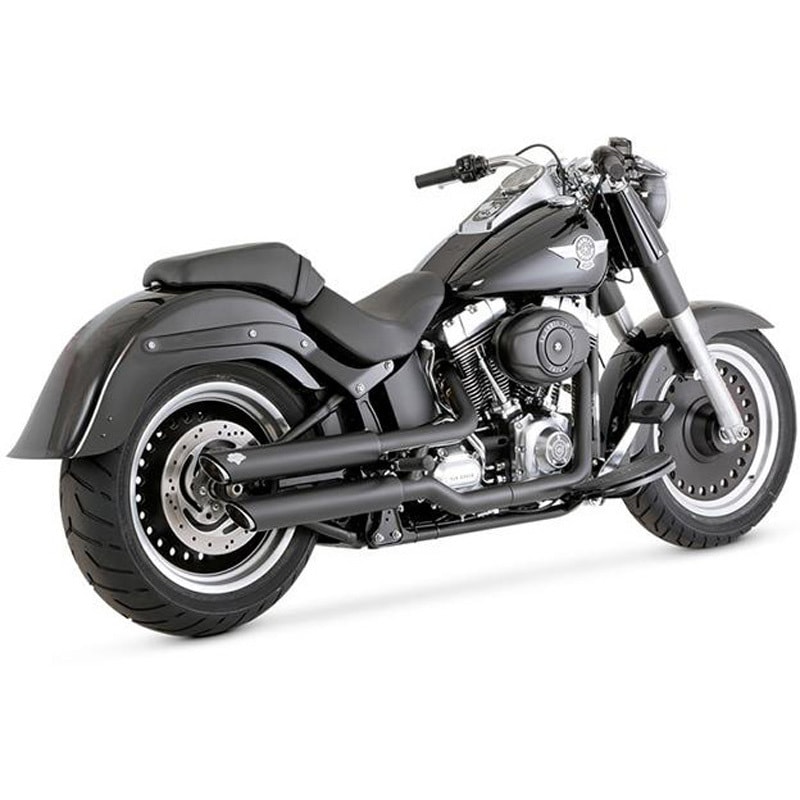 1801-1529 TwinSlash PCX ツインスラッシュ 3インチ スリップオン ブラック マフラー 1801-1529 1個 Vance&Hines 【通販モノタロウ】