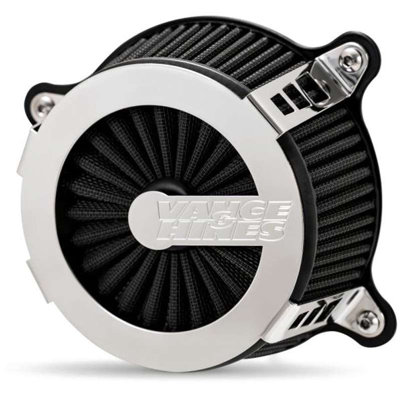 70357 VO2 エアインテイク Cage Fighter ケージファイター クローム 70357 Vance&Hines ステンレス