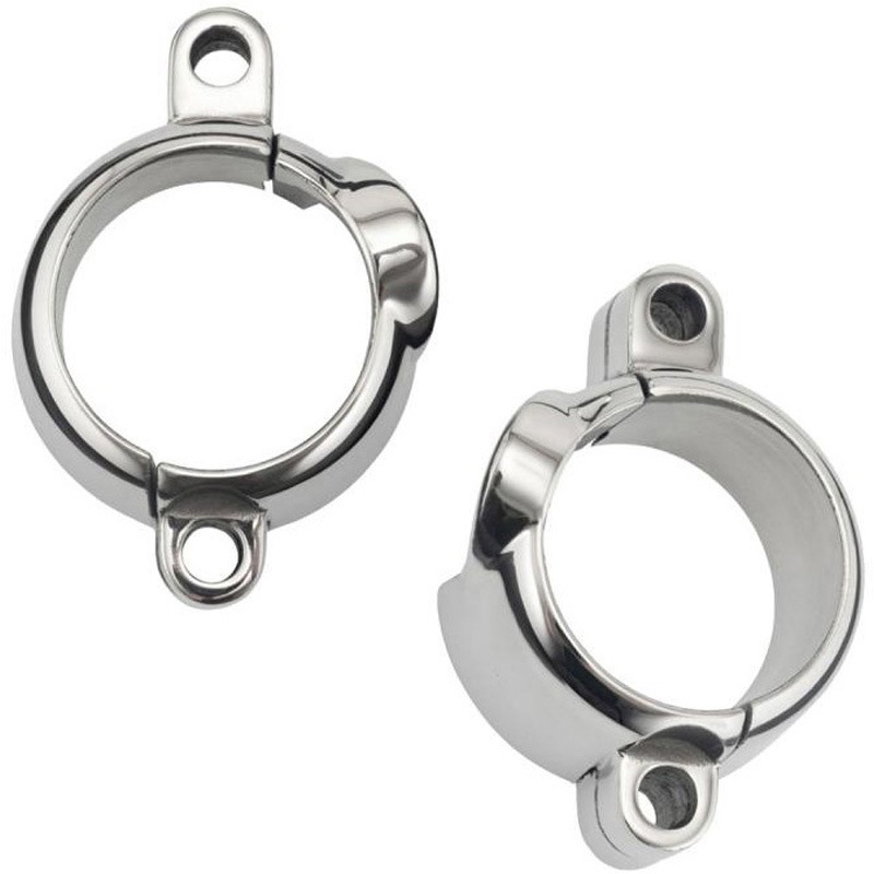 MMU527 エキゾーストクランプ ステルス ポリッシュ MMU527 モートーン ステンレス