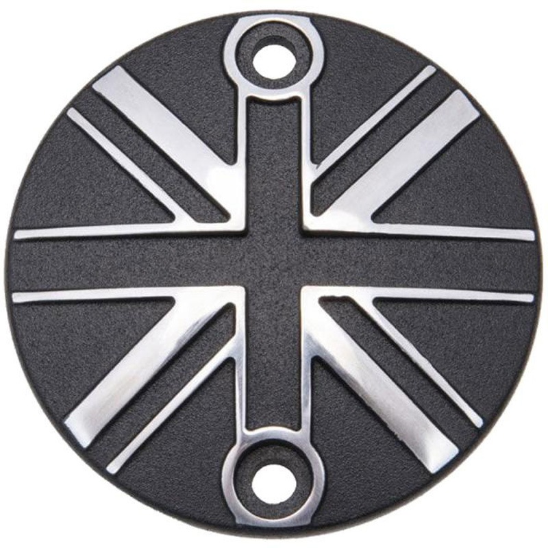 MMU031 クラッチバッジ ユニオンジャック ブラック/ポリッシュ MMU031 1個 モートーン 【通販モノタロウ】 5,454円