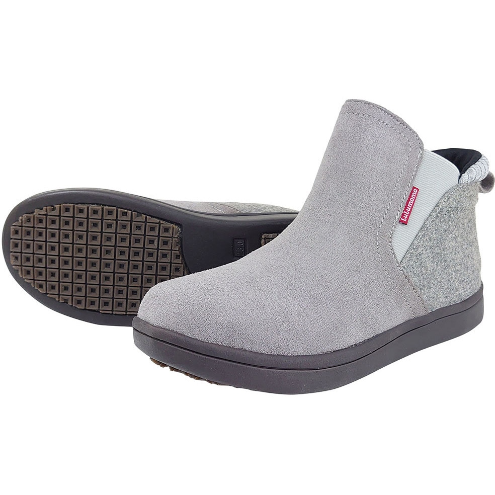 L-11 LuLumomo ハイパーV 婦人用ショートブーツ 氷雪用スタッドレスソール搭載 日進ゴム グレー色 サイズ24.5cm  L-11 6,066円