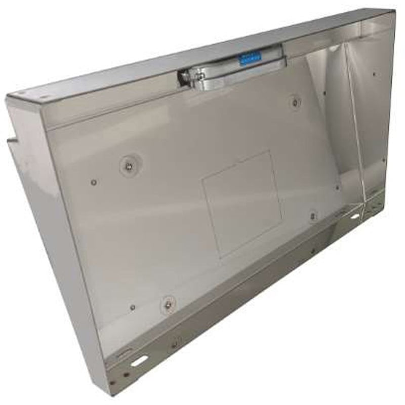希少！当時物　旧車に　自光式　ナンバー枠　ステンレス製　綺麗！ 大型車用 8200180 BOX型 ステンレス製ナンバー枠 車検対応 1個 JB(日本