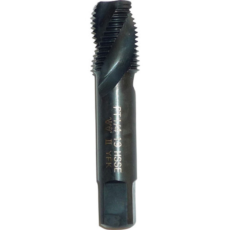 IS-SPT-S-1/4PT スパイラル管用テーパータップ短ねじ 1/4PT 1本 イシハシ精工 【通販モノタロウ】