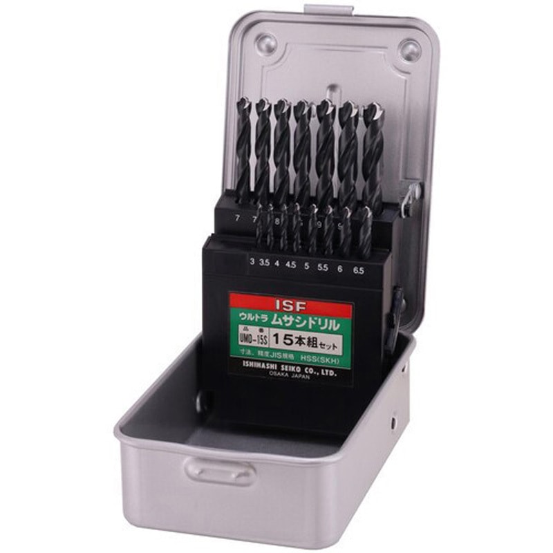 UMD-15S ウルトラ武蔵ドリル セット イシハシ精工 ホモ処理 - 【通販
