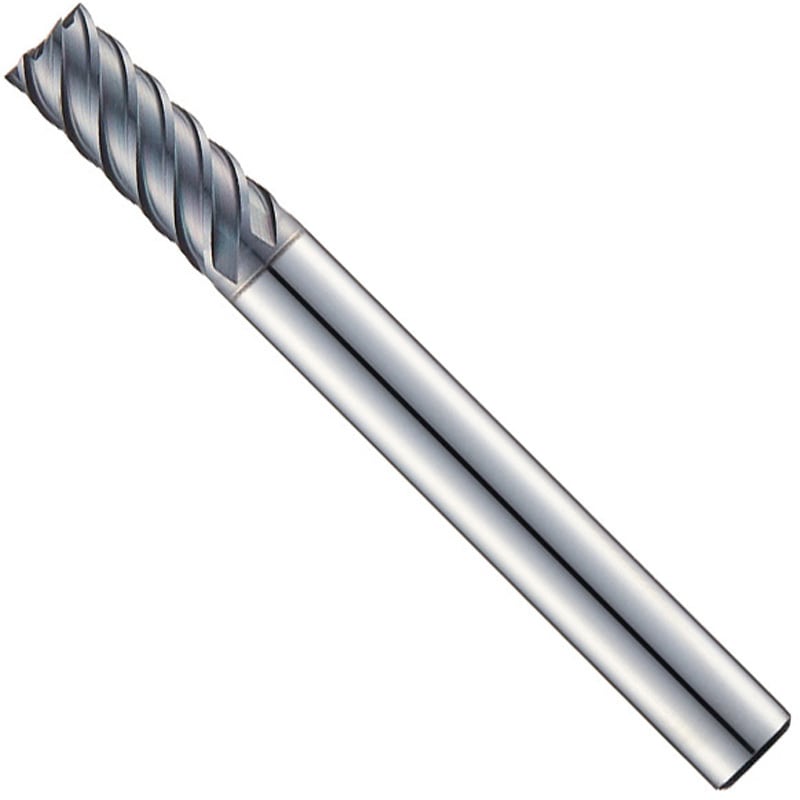 エンドミル AlCrNコート6枚刃超硬スクエアエンドミル WIDIN スクエア超硬