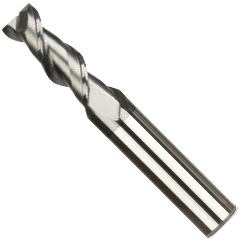 WAR502101 アルミ用DLCコート2枚刃超硬ラジアスエンドミル(レギュラー刃) WIDIN 超微粒子製
