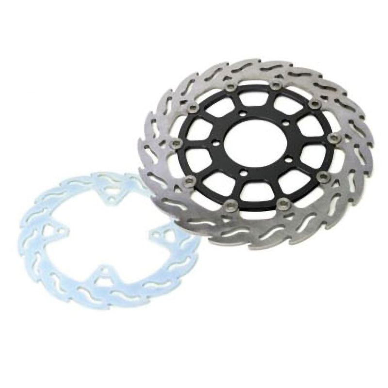 MM112242SB フレイム ステンローター [ブラックインナー]Φ320 1枚 MOTO MASTER(モト マスター) 【通販モノタロウ】