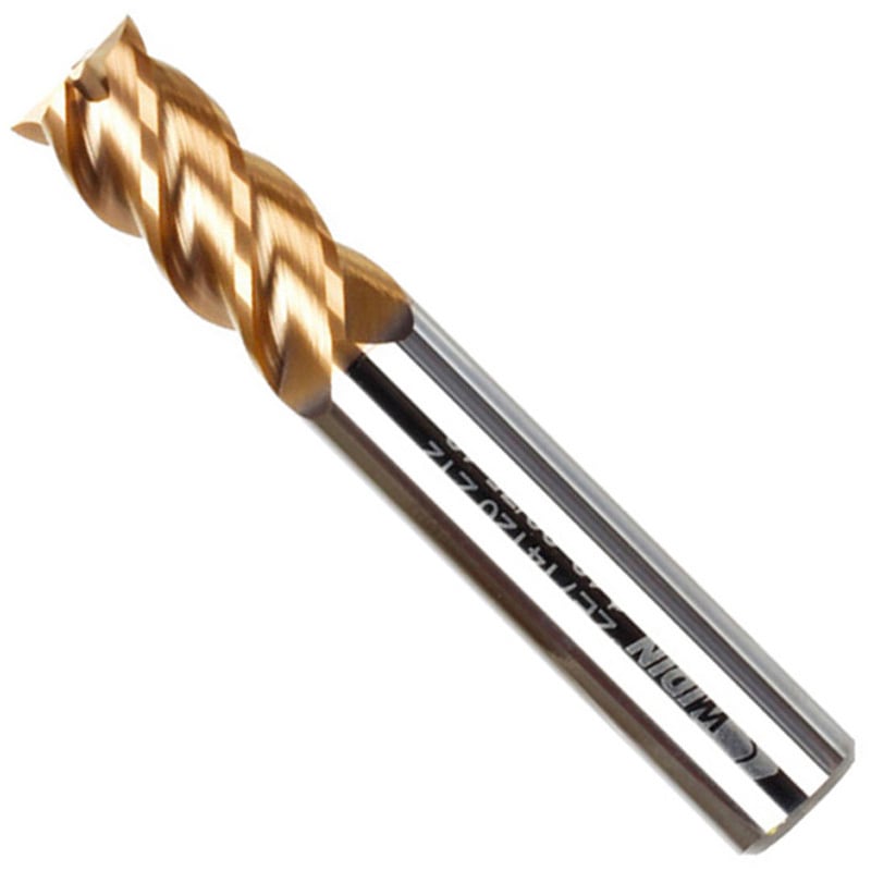 ZE714120 AlTiNコート4枚刃高硬度用超硬スクエアエンドミル(レギュラー刃) WIDIN 超々微粒子製 ねじれ角35゜ シャンク径12刃径12  ZE714120