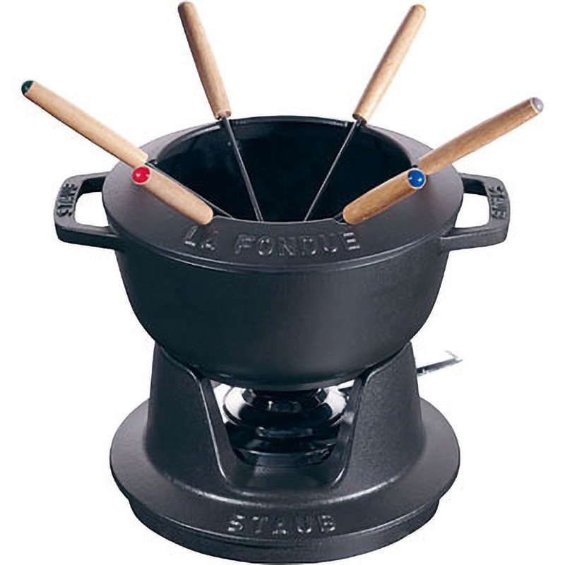 新品 staub ストウブ フォンデュセット 18cm 40511-971 40511-971 ストウブ フォンデュセット STAUB(ストウブ) 容量1.6L
