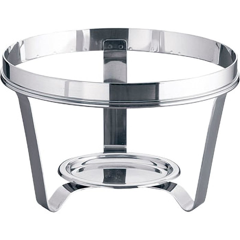 ‐ UK18-8スタッキング丸チェーフィングB渕 1個 YUKIWA(ユキワ/三宝産業) 【通販モノタロウ】